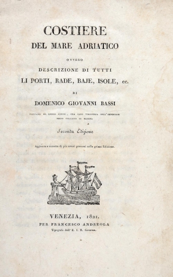 Bassi Domenico: Costiere del Mare Adriatico 